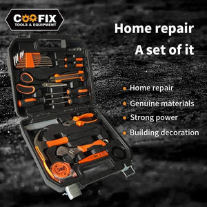 Planet Gates 100007505 COOFIX Hand Tools Set Woodworking Household Repair Diy Kit Wrench Screwdriver Knife Tools Set Kit