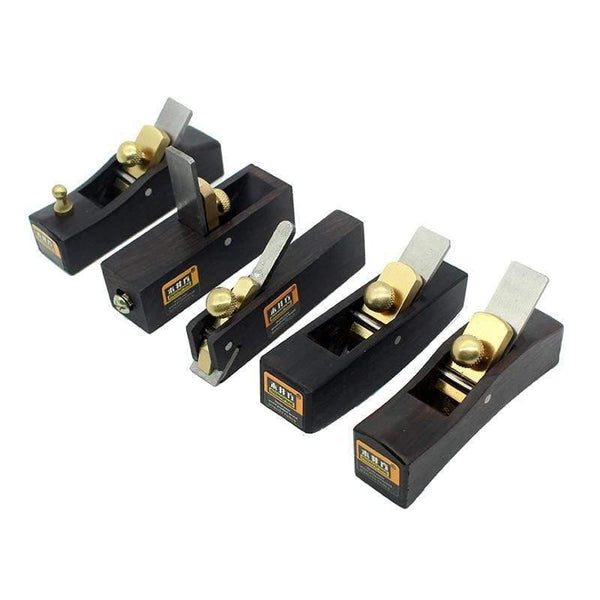 Planet Gates 100007505 DIY Mini Hand Planes Carpentry Carpenter Ebony Joinery Woodwork Tools 5 Pcs Set Or 1 Pcs Hand Planer