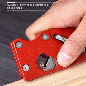 Planet Gates 100007505 DIY Mini Hand Planes Woodworking Planer Mini Hand Tool 45 Degree Angle Oblique Angle Edge Carpenter Wood Planes W/Spirit Bubble