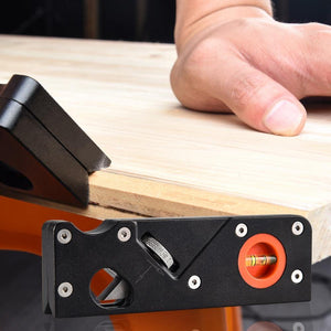 Planet Gates 100007505 DIY Mini Hand Planes Woodworking Planer Mini Hand Tool 45 Degree Angle Oblique Angle Edge Carpenter Wood Planes W/Spirit Bubble