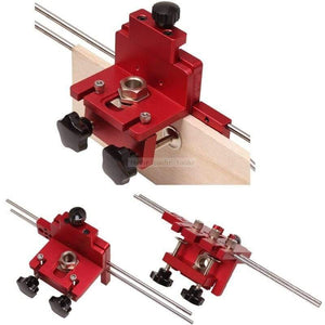 Planet Gates 100007505 Doweling Jig Woodworking 3 In 1 Hole Drill Punch Positioner Guide Locator Pocket Hole Jig Joinery Kit Wood Working DIY Tools