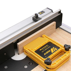 Planet Gates 100007505 Extended Feather Loc Board Set Multi-purpose Woodworking Engraving Machine Double Featherboards Miter Gauge Slot DIY Tools