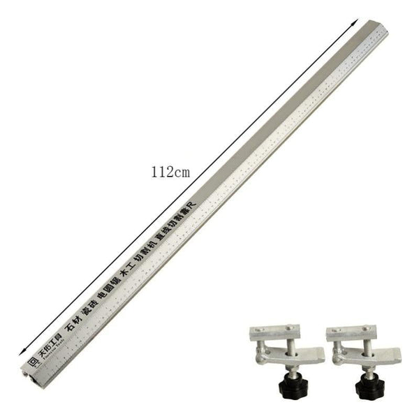 Planet Gates 100007505 Flip Saw Electric Circular Saw Cutting Machine Guide Foot Ruler Guide 3in 1 45 Degrees Chamfer Fixture Angle Cutting Helper Tool