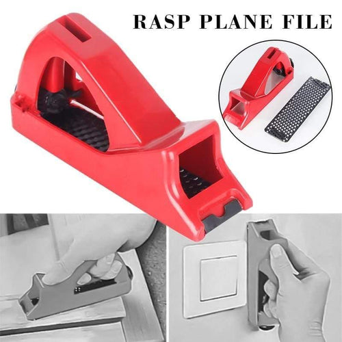 Planet Gates 100007505 Gypsum Board Rasp Plane File Wood Fiberglass Planer DIY Wallboard Rasp Trimmer Plasterboard Planer Abrasive Edge-finishing Tool