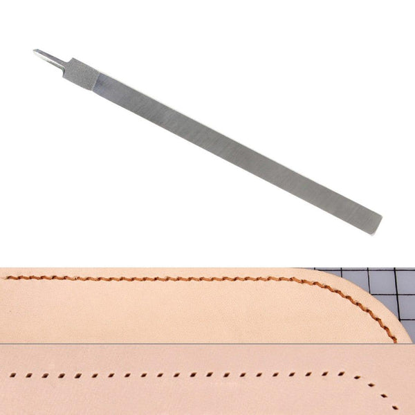 Planet Gates 100007505 Handmade Leather Tools 1pc 3mm/0.12" Useful Stainless Steel Rhombus Tooth Chisel Leather Craft DIY Tool Hole Punch 1 2 4 6 Prong