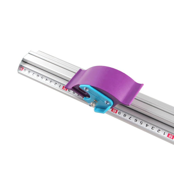 Planet Gates 100007505 KT Board PVC Board Manual Cutting Ruler Anti-skid Cutting Positioning Ruler Cutting Track Woodworking Tool DIY Tool 70cm