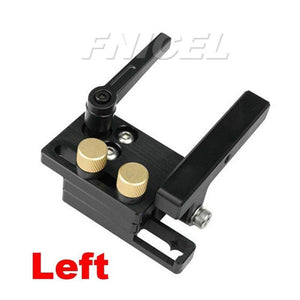 Planet Gates 100007505 Left Track Stop / 400mm 400-800mm Aluminum Alloy T Track Slot With Scale And Miter Track Stop Movable Scale T-tracks Router Table Saw Woodworking DIY