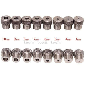 Planet Gates 100007505 Log Tenon Punch Locator Woodworking Aluminum Alloy Pocket Jig Set Positioner Drill Guide Sleeve Hinge Jig Locator Drilling Guide