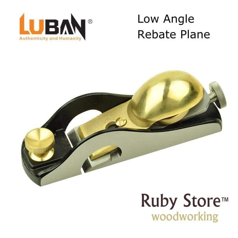 Planet Gates 100007505 Low Angle Rebate Block Plane - Fine   Woodworking Block Plane