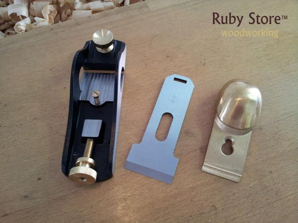 Planet Gates 100007505 Low Angle Rebate Block Plane - Fine   Woodworking Block Plane