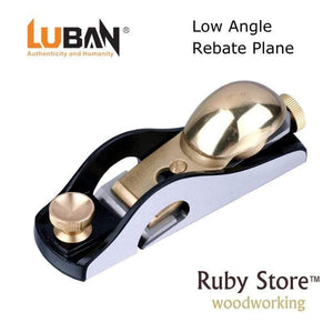 Planet Gates 100007505 Low Angle Rebate Block Plane - Fine   Woodworking Block Plane