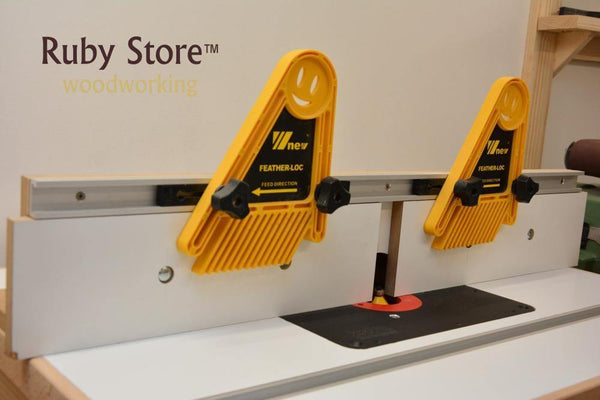 Planet Gates 100007505 Multi-purpose Double Featherboards Feather Loc Board For Table Saws Router & Tables Fences Tools Miter Gauge Slot Woodwork DIY