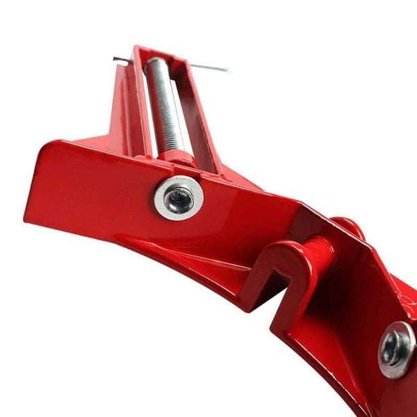 Planet Gates 100007505 Multifunction 4inch 90 Degree Right Angle Clip Picture Frame Corner Clamp 100mm Mitre Clamps Corner Holder Woodworking Hand Tool (Red)