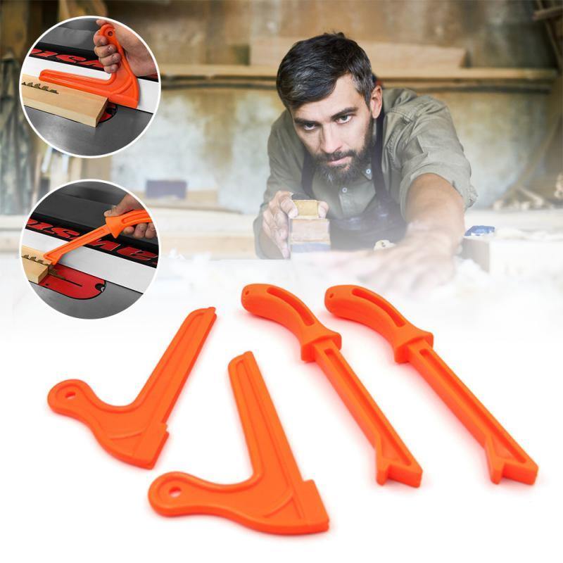 Planet Gates 100007505 New 1-4pcs Wood Saw Push Sticks For Carpentry Table Working Safety Hand Sawdust Wood Push Set For Table Woodworking