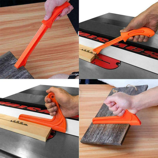 Planet Gates 100007505 New 1-4pcs Wood Saw Push Sticks For Carpentry Table Working Safety Hand Sawdust Wood Push Set For Table Woodworking