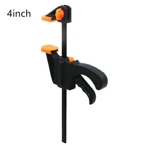 Planet Gates 100007505 orange 1/2pc 4" F Woodworking Clamp Clamping Device Adjustable DIY Carpentry Gadgets Quick Ratchet Release Speed Squeeze Hand Tools