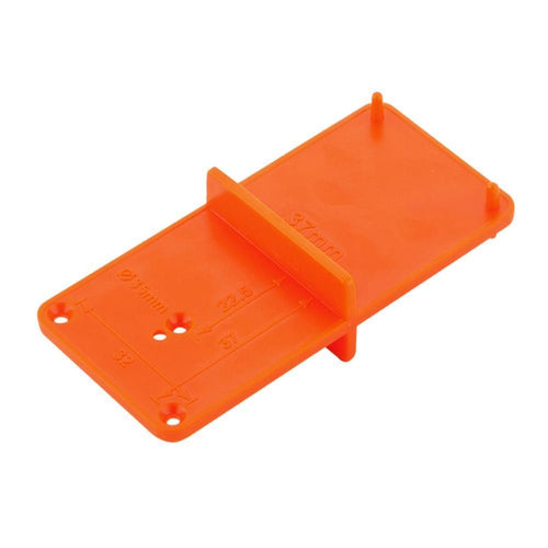 Planet Gates 100007505 orange 35mm 40mm Hinge Hole Drilling Guide Locator Hole Opener Template Door Cabinets DIY Tool For Woodworking Tool Drop Ship