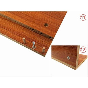 Planet Gates 100007505 Pocket Hole Jig Kit Doweling Jig Wood Vertical Drilling Detachable Locator For Furniture Connecting Hole Puncher Carpentry Tools