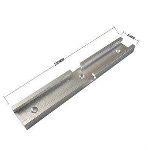 Planet Gates 100007505 Red, Silver Tone Woodworking T Slot Cross Connector Guide Rail Track Intersection Parts Woodworking Workbench Tools