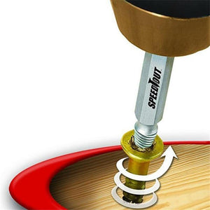 Planet Gates 100007505 Screw Extractor Drill Screwing Device Drill Removal Broken Bolts Easy Out Double Side Bolt Stud Screw Remover Extractors Tools