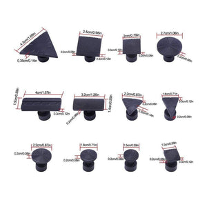 Planet Gates 100007505 Super PDR 12pcs Plastic Gasket Automobile Sheet Metal Repair Gasket Dent Removal Gasket Car Repair Tool Dent Puller Suction Cup