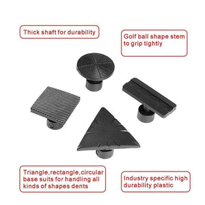 Planet Gates 100007505 Super PDR 12pcs Plastic Gasket Automobile Sheet Metal Repair Gasket Dent Removal Gasket Car Repair Tool Dent Puller Suction Cup