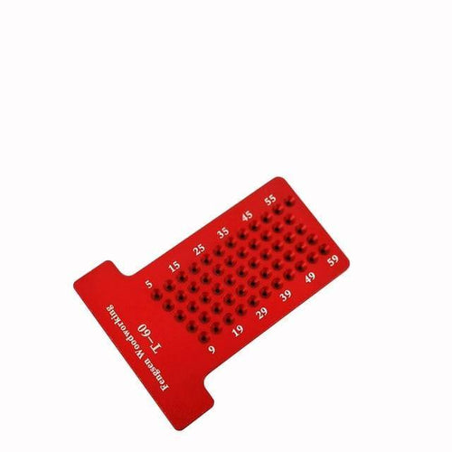 Planet Gates 100007505 T-60 Woodworking Scribe 60-600mm T-type Ruler Scribing Ruler Aluminum Alloy Line Drawing Marking Gauge DIY Measuring Tools