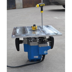 Planet Gates 100007505 Trimming Machine Flip Plate Engraving Machine Aluminum Router Table Insert Plate DIY Woodworking Benches Router Table Plate