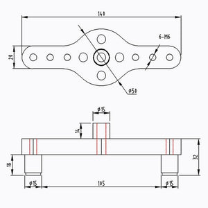 Planet Gates 100007505 Vertical Pocket Hole Jig 6/8/10mm Woodworking Dowelling Self Centering Drill Guide Kit Wood Drilling Locator  Hole Puncher