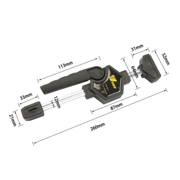 Planet Gates 100007505 Woodworking Desktop Clip Adjustable Frame Woodworking Fast Fixed Clip  Clamp Fixture For Woodworking Benches