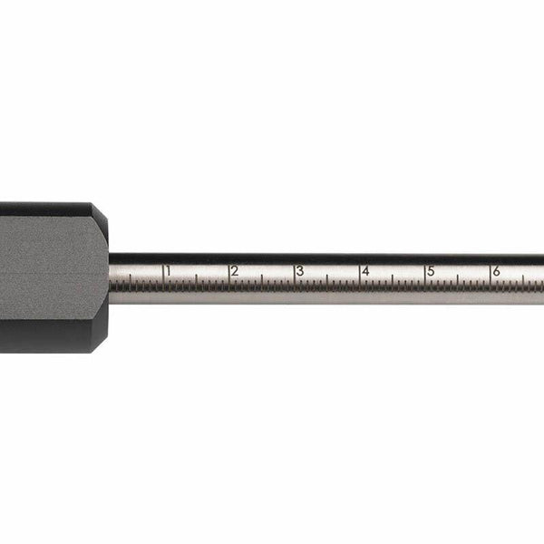 Planet Gates 100007505 Woodworking Linear Arc Dual-purpose Scriber Ruler Parallel Line Drawing Tool Measuring Gauge DIY Woodworking Scribe Tools (1Pcs)