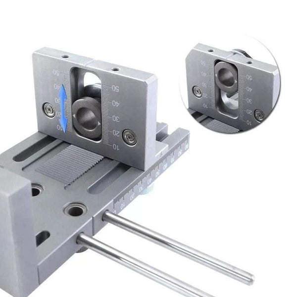Planet Gates 100007505 Woodworking Puncher Locator Wood Doweling Jig Adjustable Drilling Guide For DIY Furniture Connecting Position Hand Tools