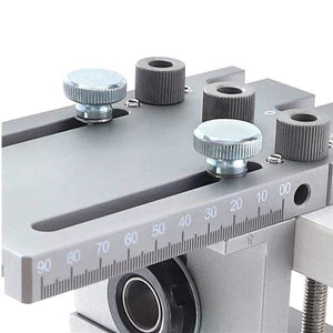 Planet Gates 100007505 Woodworking Puncher Locator Wood Doweling Jig Adjustable Drilling Guide For DIY Furniture Connecting Position Hand Tools
