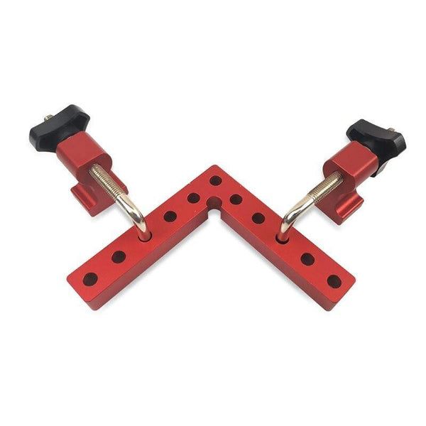 Planet Gates 100007505 Woodworking Right Angle Positioning Clamps Adjustable 90 Degrees L-Shaped Auxiliary Fixture Positioner Aluminium Corner Ruler