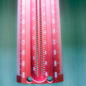 Planet Gates 100007505 Woodworking Scribe 60-600mm T-type Ruler Scribing Ruler Aluminum Alloy Line Drawing Marking Gauge DIY Measuring Tools