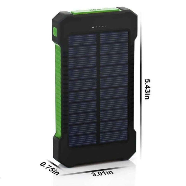 Planet Gates 10000mAh Portable Solar Power Bank Charger Dual USB Power Bank For iPhone 6 6S 7 Plus 8 Samsung Extend Battery PowerBank