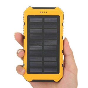 Planet Gates 10000mah Portable solar power bank Dual USB with LED external battery powerbank for iphone x Samsung xiaomi