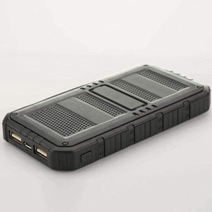 Planet Gates 10000mah Portable solar power bank Dual USB with LED external battery powerbank for iphone x Samsung xiaomi