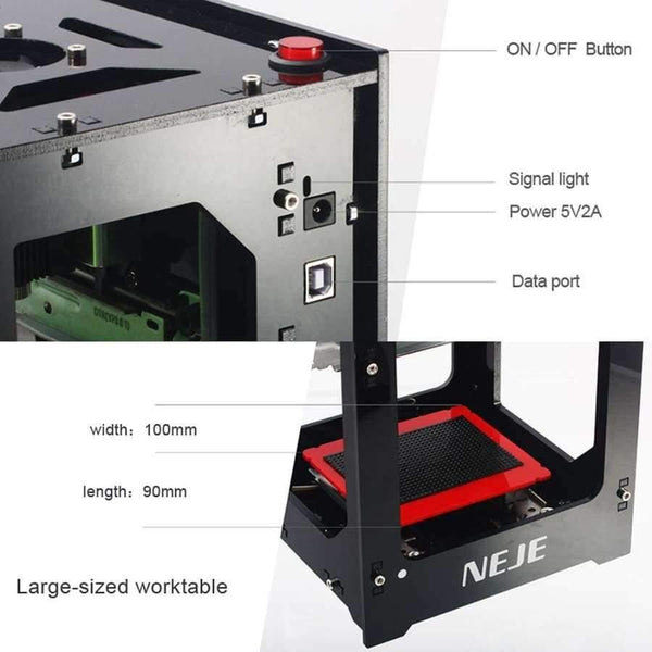 Planet Gates 1000mW Mini USB Laser Engraving Machine DK-8-KZ 1000mW DIY Automatic CNC Wood Router Laser Cutter Printer Engraver Cutting Machine