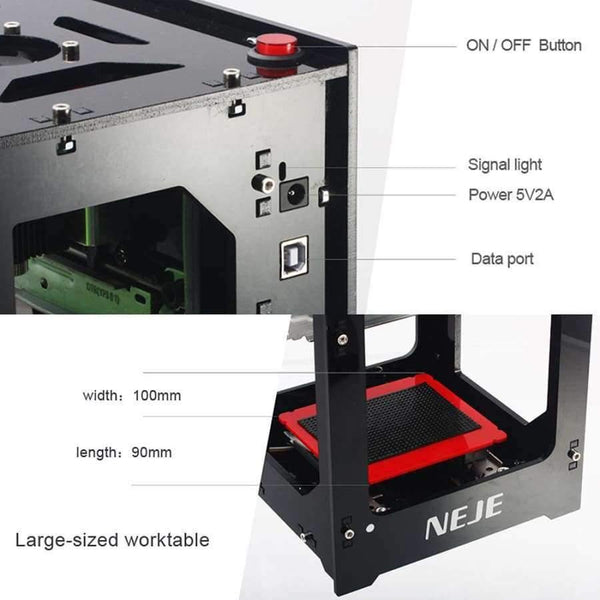 Planet Gates 1000mW Mini USB Laser Engraving Machine DK-8-KZ 1000mW DIY Automatic CNC Wood Router Laser Cutter Printer Engraver Cutting Machine