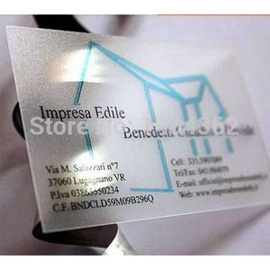 Planet Gates 1000pcs a lot, custom transparent PVC business cards custom visit card business card printing,clear frosted business cards