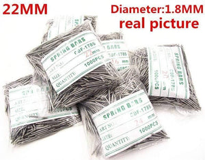 Planet Gates 1000PCS / bag High quality watch repair tools & kits 22MM  spring bar watch repair parts diameter 1.8MM - BS834
