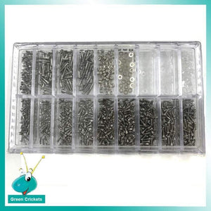 Planet Gates 1000pcs/box assort size Tiny Scews for Glass/Watch Repair Replacement parts screw