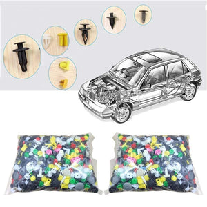Planet Gates 1000PCS Install Tools Car Buckles Mixed Auto Fastener Car Door Bumper Fender Rivet Retainer Clips Accessories