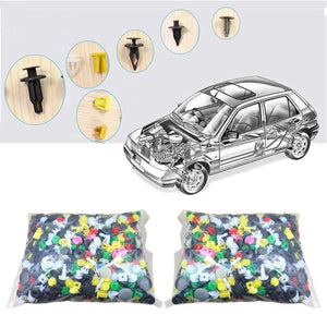 Planet Gates 1000PCS Install Tools Car Buckles Mixed Auto Fastener Car Door Bumper Fender Rivet Retainer Clips Accessories
