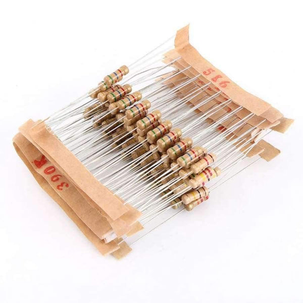 Planet Gates 1000pcs Resistance Resistors 1/2W1-10M Metal Film Resistor Pack Assortment Electronic Resistance Components fonte de bancada