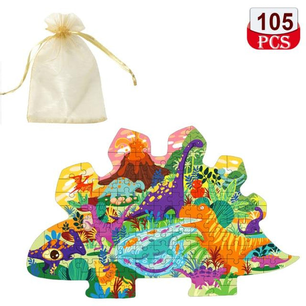 Planet Gates 1001 no box / China Animal Shapes Puzzle Dinosaurs Whale Jigsaw Unique Kids Puzzles Educational Child Games Toys Christmas Gifts For Children