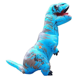 Planet Gates 1001 / One Size / Dinosaur Halloween costume for women inflatable dinosaur costumes for adults  men T-rex fancy dress kids adult Fan operated