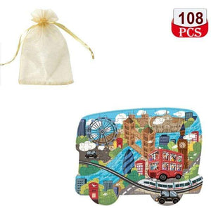 Planet Gates 1003 no box / China Animal Shapes Puzzle Dinosaurs Whale Jigsaw Unique Kids Puzzles Educational Child Games Toys Christmas Gifts For Children