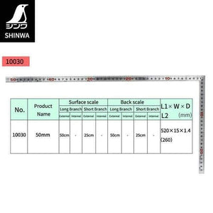 Planet Gates 10030 / Ruler Multi-function Woodworking Decoration 90 degree High Precision Curved Measuring Tool Right Angle Ruler Turning Ruler